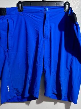 OutdoorSports Hybrid Shorts in Electric Blue - Performance Fit Size 40 (1267)